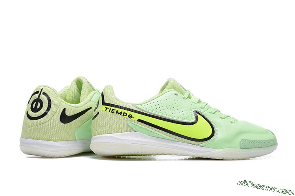 Nike Tiempo Legend 9 IC Indoor & Futsal Soccer Shoes - Green/Black 6