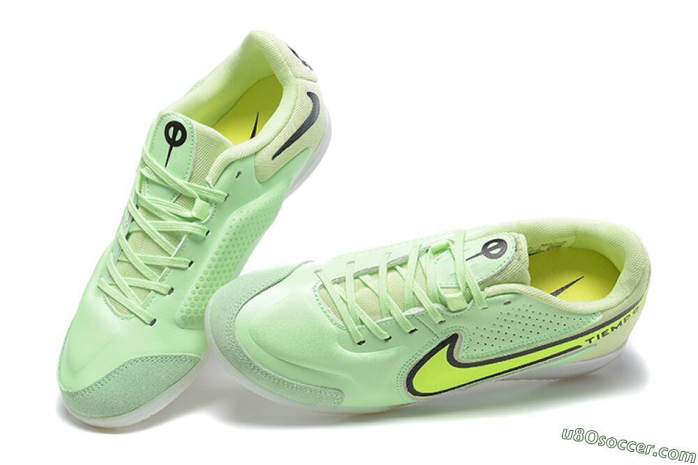 Nike Tiempo Legend 9 IC Indoor & Futsal Soccer Shoes - Green/Black 3