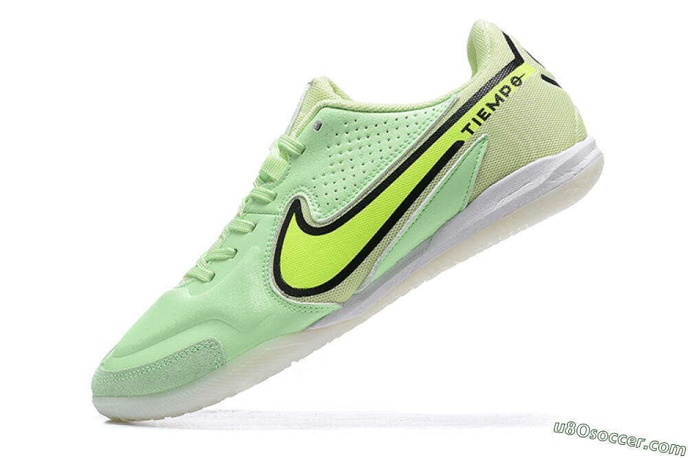 Nike Tiempo Legend 9 IC Indoor & Futsal Soccer Shoes - Green/Black 5