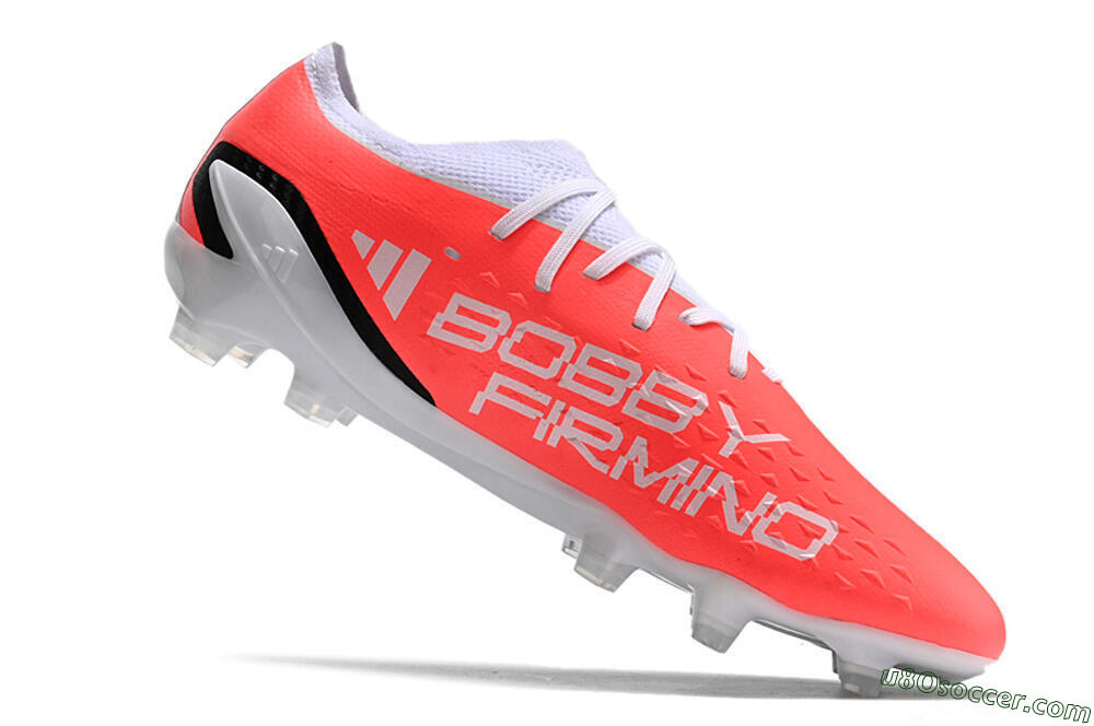 Adidas X Speedportal.1 Brazil FG Firm Ground Soccer Cleats - White/Orange/Black 4