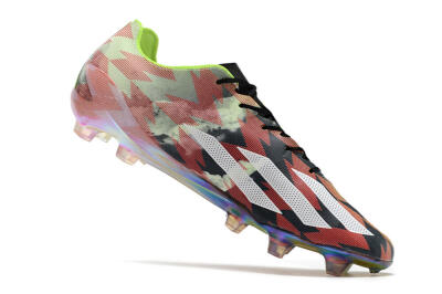 Adidas X Crazyfast Limited Edition FG Firm Ground Soccer Cleats - White/Yellow/Orange/Black