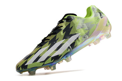 Adidas X Crazyfast Limited Edition FG Firm Ground Soccer Cleats - White/Yellow/Orange/Black