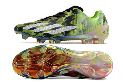 Adidas X Crazyfast Limited Edition FG Firm Ground Soccer Cleats - White/Yellow/Orange/Black