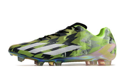 Adidas X Crazyfast Limited Edition FG Firm Ground Soccer Cleats - White/Yellow/Orange/Black