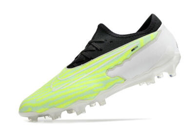 Nike React Phantom GX Academy FG Firm Ground Soccer Cleats - Yellow/Black/White