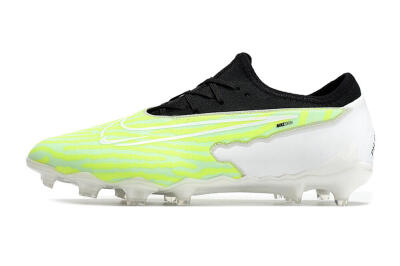 Nike React Phantom GX Academy FG Firm Ground Soccer Cleats - Yellow/Black/White