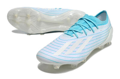Adidas X Speedportal.1 TF Firm Ground Soccer Cleats - White/Blue