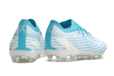 Adidas X Speedportal.1 TF Firm Ground Soccer Cleats - White/Blue