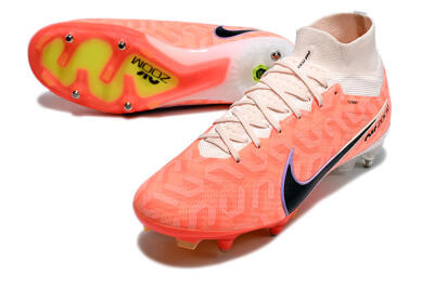 Nike Air Zoom Mercurial Superfly 9 Elite SG Soft Ground Soccer Cleats - Orange/Black/Purple