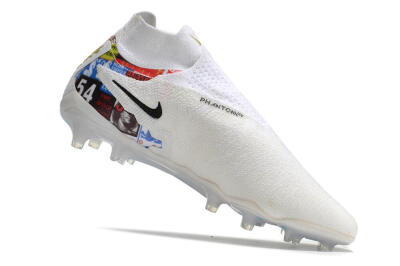 Harry Kane x Nike Phantom GX DF Elite FG Firm Ground Soccer Cleats - White/Gold/Blue