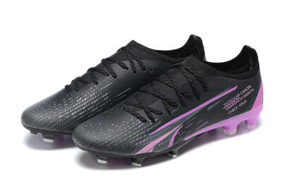 Puma Ultra Ultimate FG Firm Ground Soccer Cleats - Black/Purple
