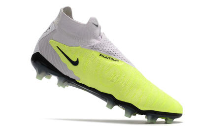 Nike Phantom GX Elite DF FG Firm Ground Soccer Cleats - Green/Black/White