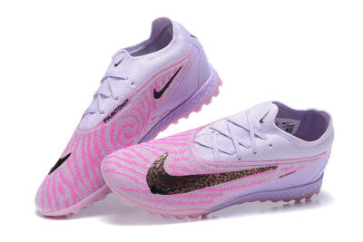 Nike Phantom GX Elite TF Artificial Turf Soccer Shoes - Purple/Pink/Black