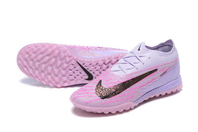 Nike Phantom GX Elite TF Artificial Turf Soccer Shoes - Purple/Pink/Black