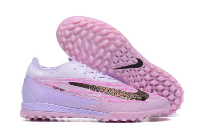 Nike Phantom GX Elite TF Artificial Turf Soccer Shoes - Purple/Pink/Black