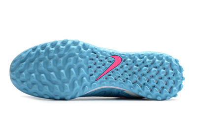 Nike Phantom GX Elite DF TF Artificial Turf Soccer Shoes - Blue/Pink/White