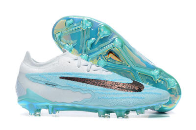Nike Phantom GX Elite FG Firm Ground Soccer Cleats - Blue/Black/White