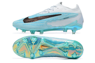 Nike Phantom GX Elite FG Firm Ground Soccer Cleats - Blue/Black/White