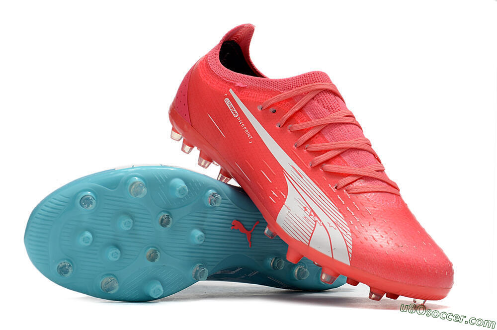 Puma Ultra Ultimate MG Multi Ground Soccer Cleats - Blue/White 3