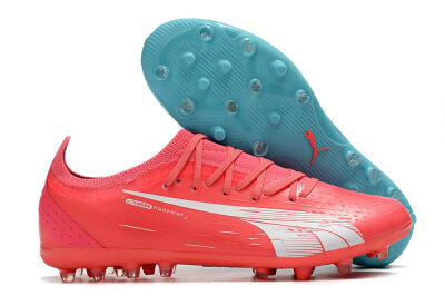 Blue and White MG Multi Ground Soccer Cleats | Ultimate