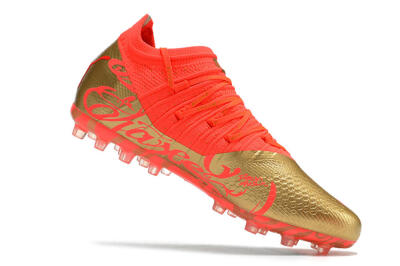 Puma Future Z 1.3 Instinct MG Multi Ground Soccer Cleats - Red/Gold