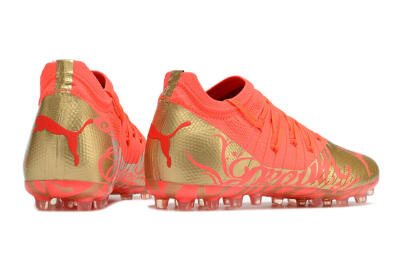 Puma Future Z 1.3 Instinct MG Multi Ground Soccer Cleats - Red/Gold