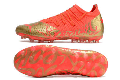 Puma Future Z 1.3 Instinct MG Multi Ground Soccer Cleats - Red/Gold