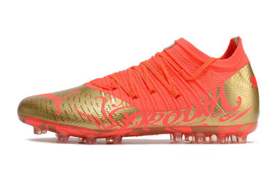 Puma Future Z 1.3 Instinct MG Multi Ground Soccer Cleats - Red/Gold