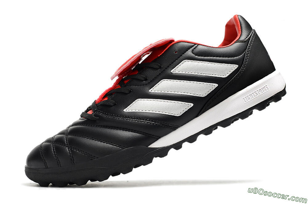 Adidas Copa Gloro TF Artificial Turf Soccer Shoes - Black/White 5
