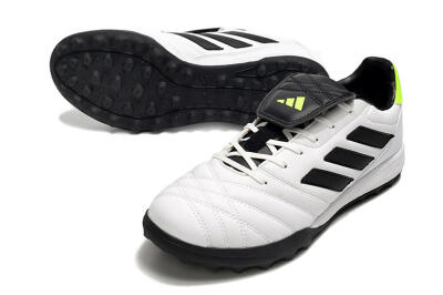 Adidas Copa Gloro TF Artificial Turf Soccer Shoes - White/Black/Green