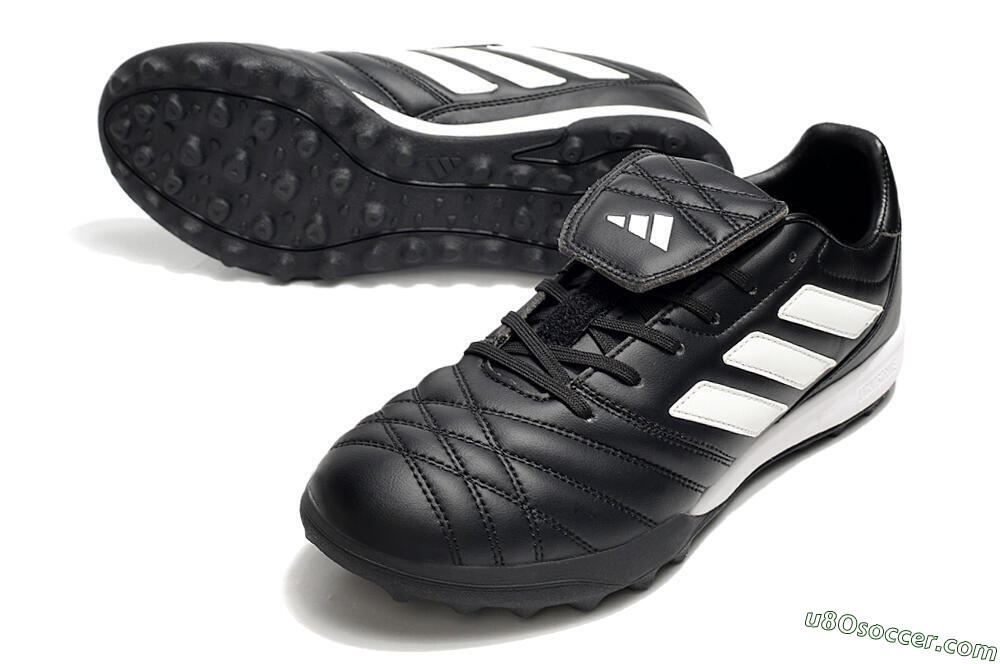 Adidas Copa Gloro TF Artificial Turf Soccer Shoes - Black/White 3