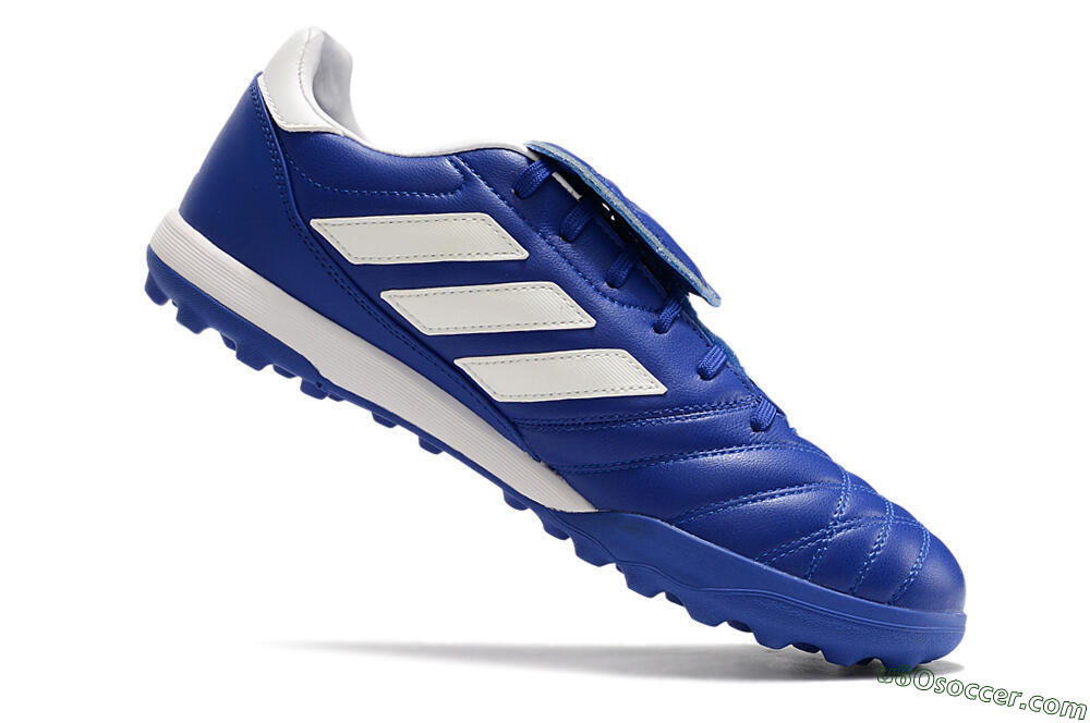 Adidas Copa Gloro TF Artificial Turf Soccer Shoes - Blue/White 4