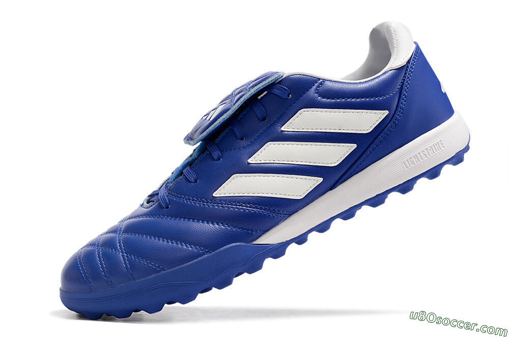 Adidas Copa Gloro TF Artificial Turf Soccer Shoes - Blue/White 5