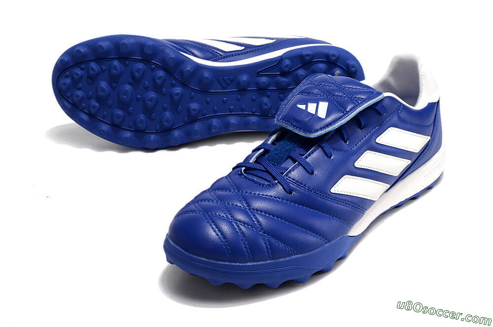 Adidas Copa Gloro TF Artificial Turf Soccer Shoes - Blue/White 3