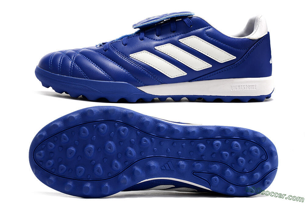 Adidas Copa Gloro TF Artificial Turf Soccer Shoes - Blue/White 0