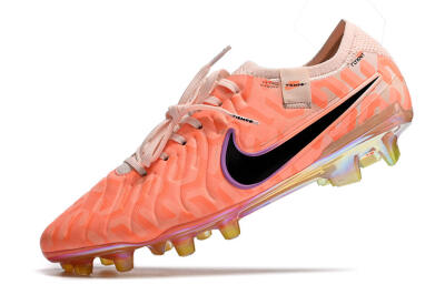 Nike Tiempo Legend 10 Elite FG Firm Ground Soccer Cleats - Pink/Black