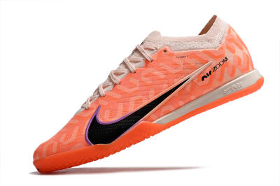 Nike Air Zoom Mercurial Vapor 15 Elite IC Indoor & Futsal Soccer Shoes - Pink/Black/Purple