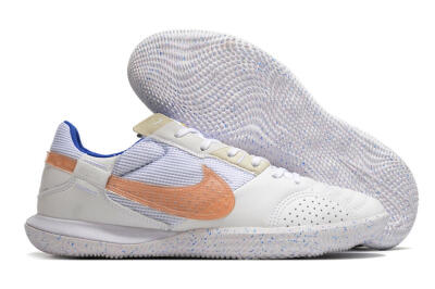 Nike Street Gato IC Indoor & Futsal Soccer Shoes - White/Pink/Blue