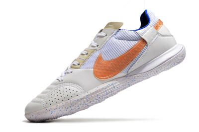 Nike Street Gato IC Indoor & Futsal Soccer Shoes - White/Pink/Blue
