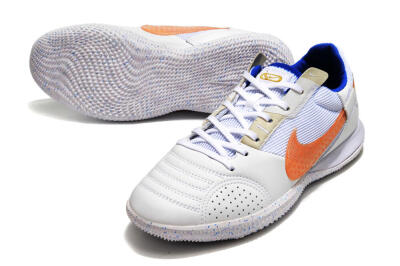 Nike Street Gato IC Indoor & Futsal Soccer Shoes - White/Pink/Blue