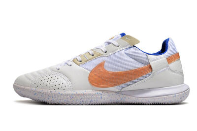 Nike Street Gato IC Indoor & Futsal Soccer Shoes - White/Pink/Blue
