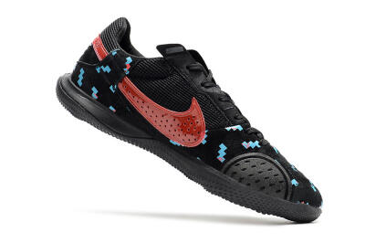 Nike Street Gato IC Indoor & Futsal Soccer Shoes - Black/Blue/Red