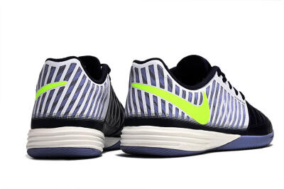 Nike Lunar Gato 2 IC Indoor & Futsal Soccer Shoes - Blue/White/Green