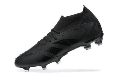 Adidas Predator Accuracy+ FG Firm Ground Soccer Cleats - Black/Black