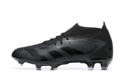 Adidas Predator Accuracy+ FG Firm Ground Soccer Cleats - Black/Black