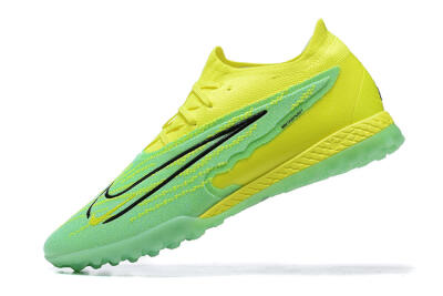 Nike Phantom GX Elite TF Artificial Turf Soccer Shoes - Green/Black/Yellow