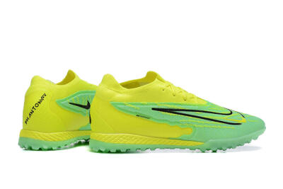 Nike Phantom GX Elite TF Artificial Turf Soccer Shoes - Green/Black/Yellow