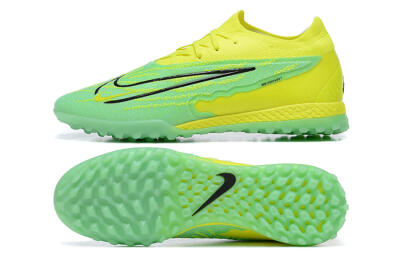 Nike Phantom GX Elite TF Artificial Turf Soccer Shoes - Green/Black/Yellow
