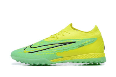 Nike Phantom GX Elite TF Artificial Turf Soccer Shoes - Green/Black/Yellow