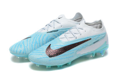Nike Phantom GX Elite FG Firm Ground Soccer Cleats - Blue/Black/White